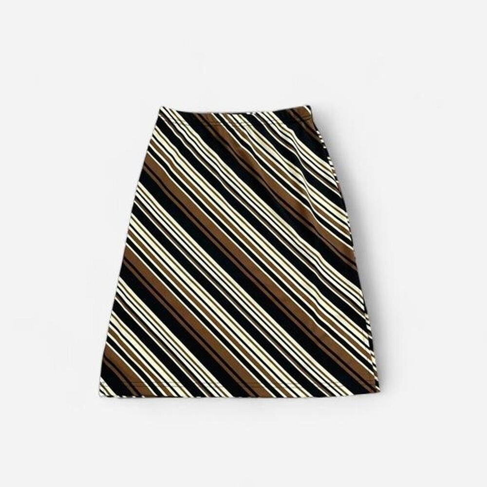 Vintage 90s Y2K A Byer striped midi skirt - size small